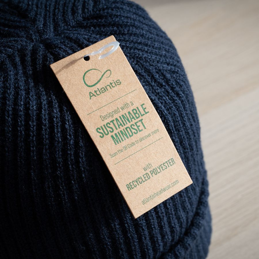 We have reduced the number of hangtags and redesigned our stickers, avoiding waste as much as possible