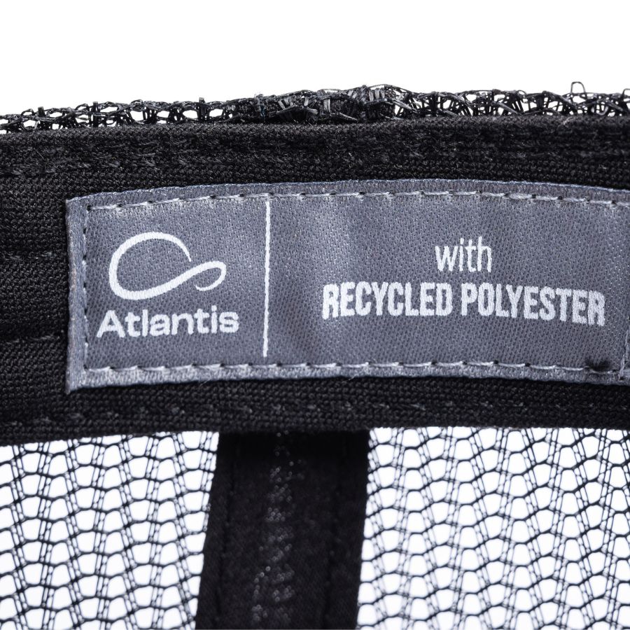 Not only fabrics, we are using a recycled alternative for the hat components