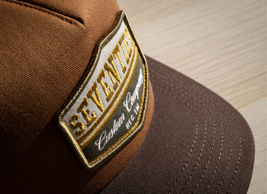 Recycled polyester patches