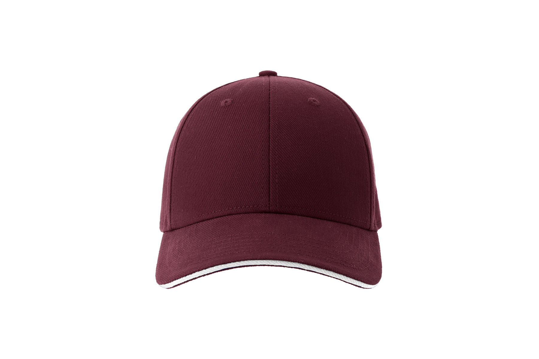 BURGUNDY/WHITE-1