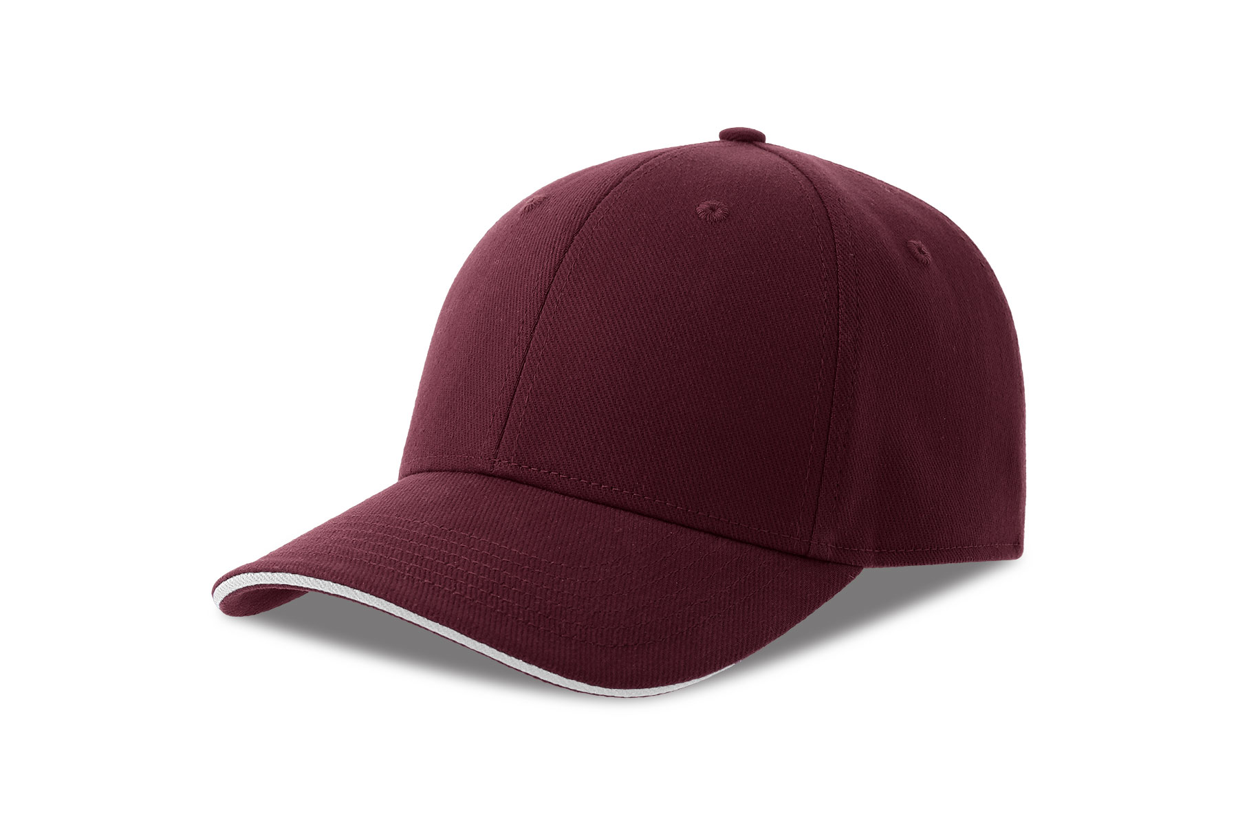 BURGUNDY/WHITE-0
