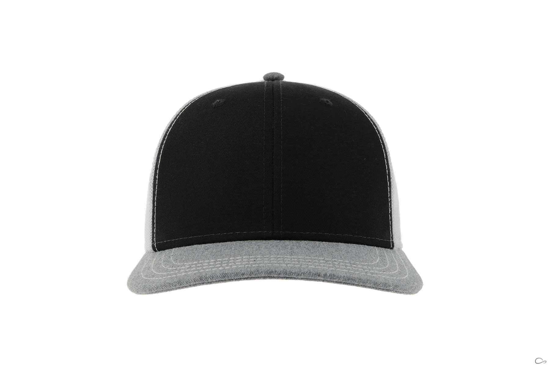 BLACK/GRAY MELANGE/WHITE-1