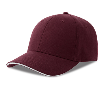 BURGUNDY/WHITE